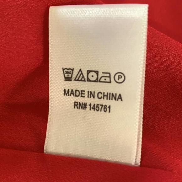 NWT PARKER RUFFLE V NECK HIBISCUS MINI DRESS SZ M - Picture 8 of 8